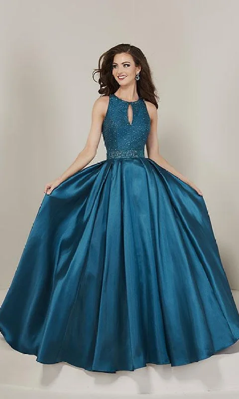 women's cotton dressesKeyhole Prom Ball Gown: Tiffany 16364