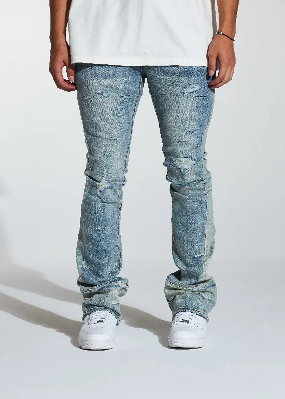 Vintage Men's JeansArch Stacked Flare Denim (Light Wash)