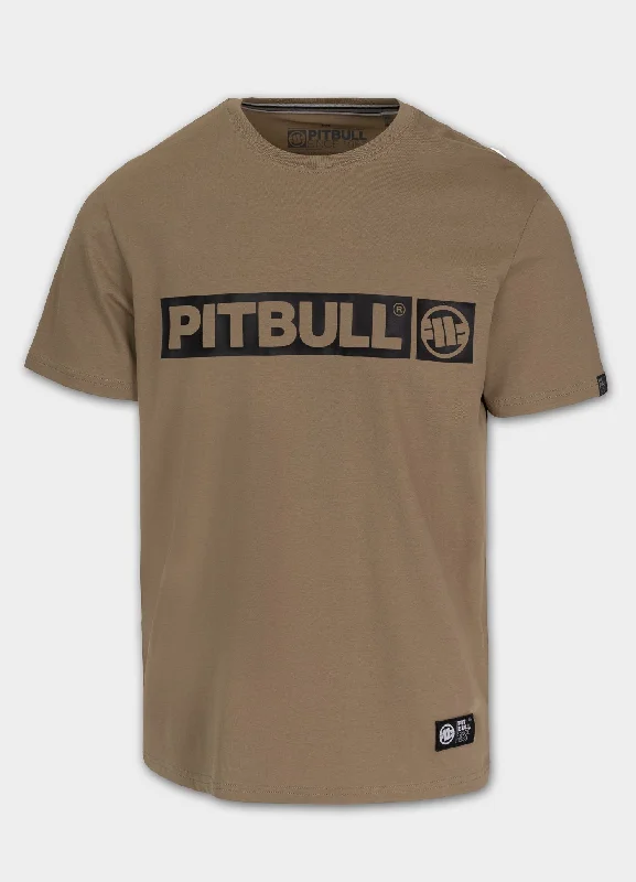Layered Men's VestsMen's T-Shirt HILLTOP - Dark sand
