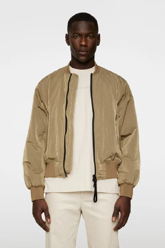 Men's Coats for Dressy OccasionsBradfield Crinkle Bomber Jacket