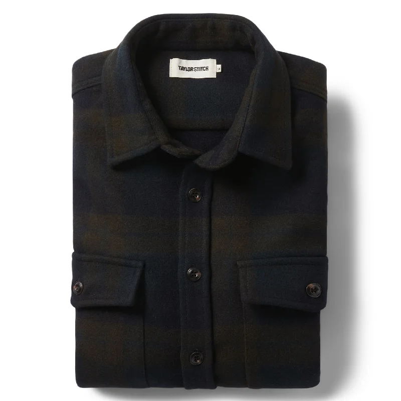 Men's Coats for Tall MenThe Maritime Shirt Jacket in Pike Plaid