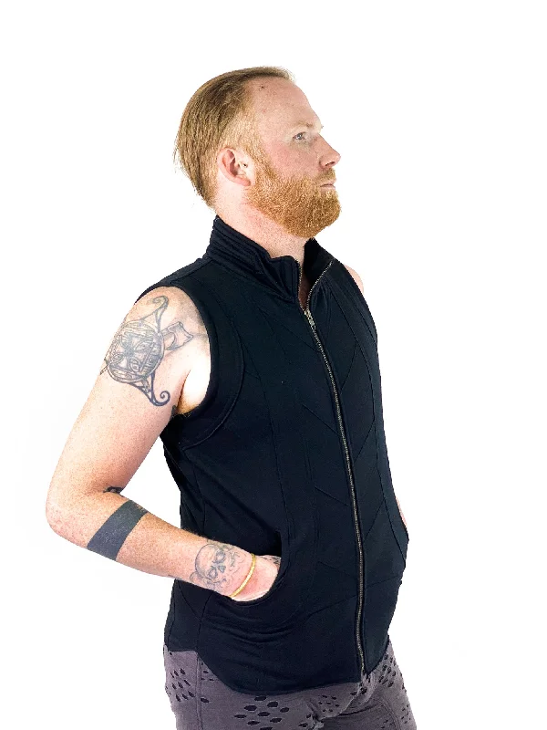 Comfortable Men's ParkasNight Racer Vest