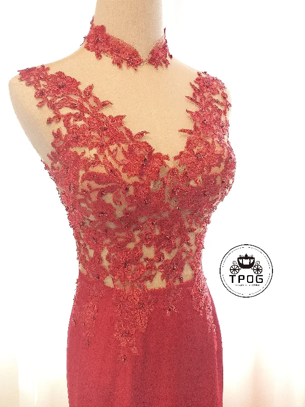 Knit DressMacy Oriental Gown