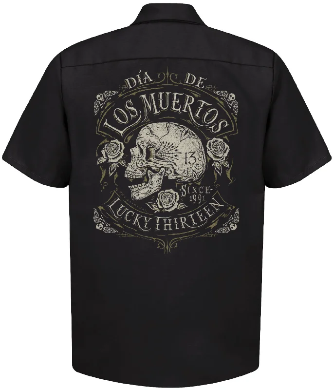 Men's Limited Edition Shirts for ExclusivityThe DEAD SKULL Work Shirt