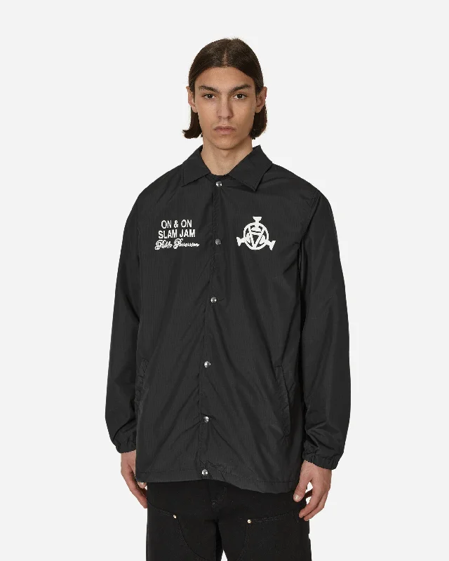 Men's Coats for Formal EventsSlam Jam Realize Your Ideas Coach Jacket Black