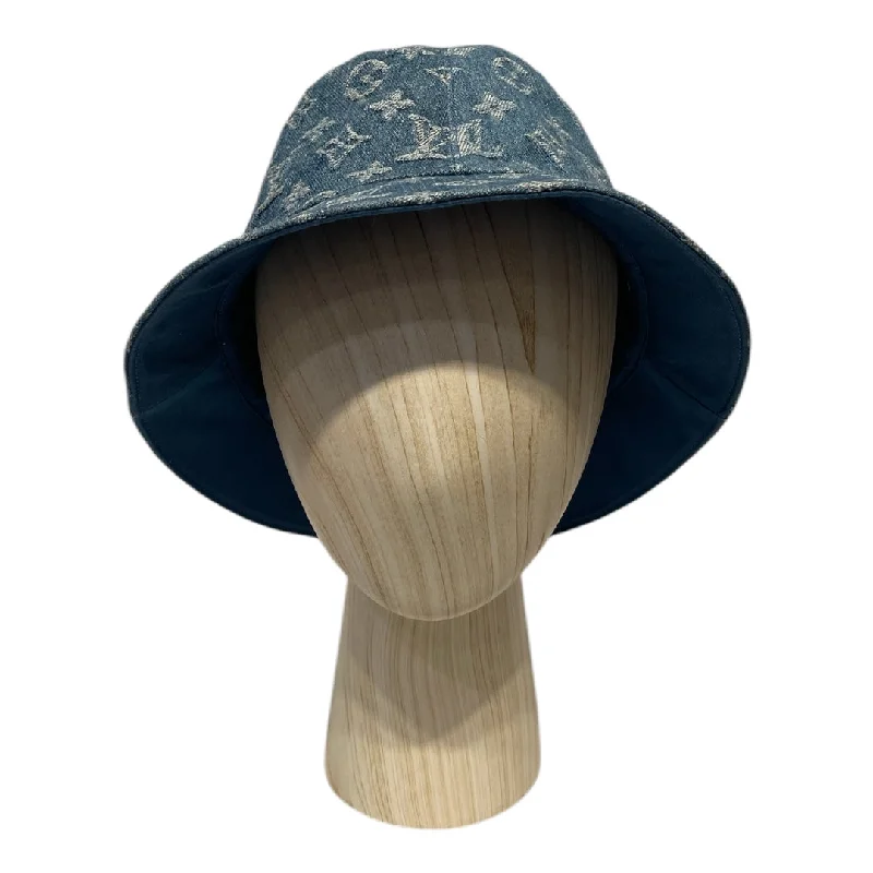 Flexible Men's JeansLOUIS VUITTON/Bucket Hat/Blue/Denim/Monogram/M78774