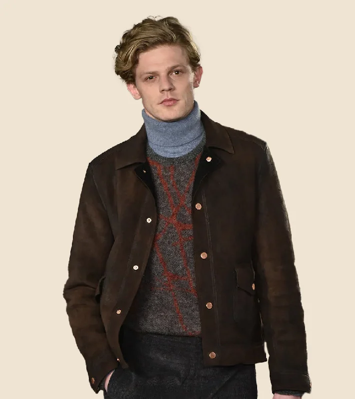 Durable Men's JeansBrown Coat & Pent