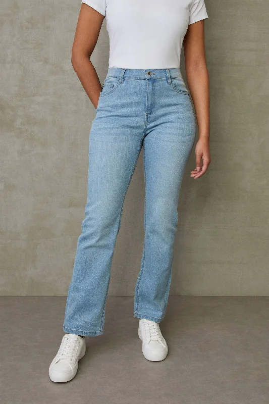 Casual Men's JeansJeans taille régulière jambe droite - Femme