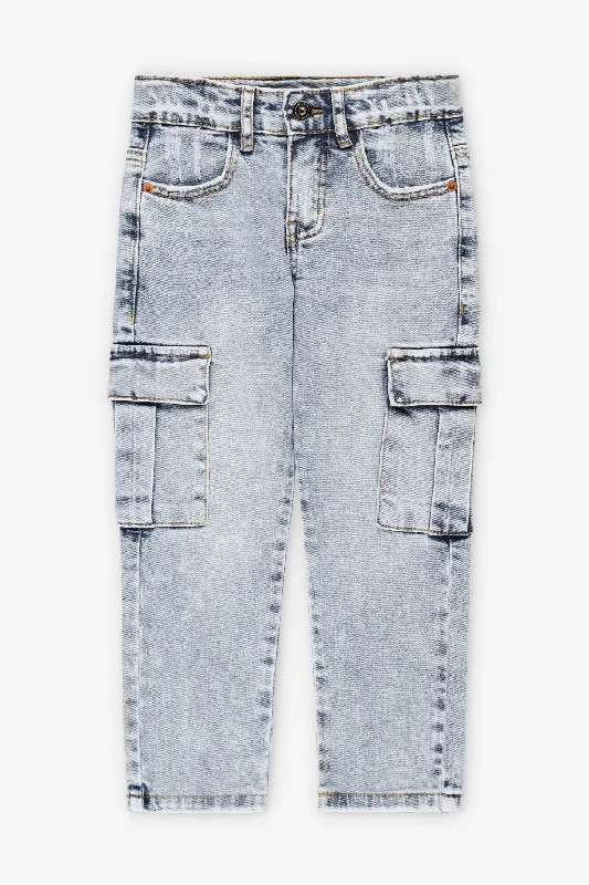 Flexible Men's JeansJeans cargo ample - Enfant garçon