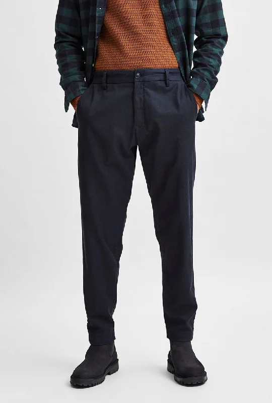 Men's Drawstring Pants for AdjustabilitySELECTED HOMME SLIM TAPERED YORK PANTS