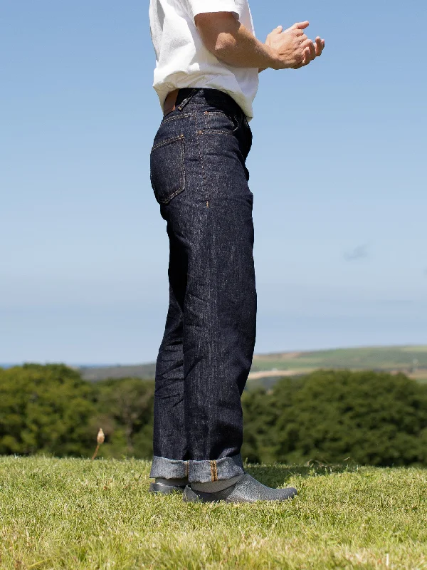 Workwear Men's JeansWork - Regular Fit - Japanese Linen Denim