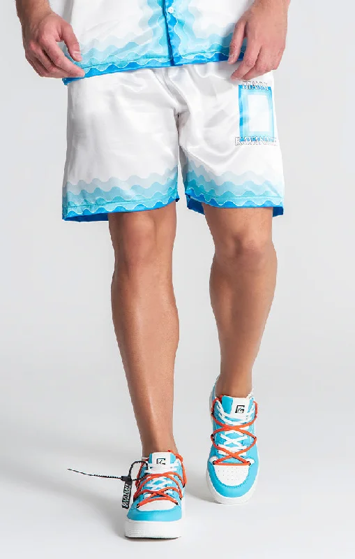 Men's Pants with Stain-Resistant TreatmentBlue Mi Amor Shorts