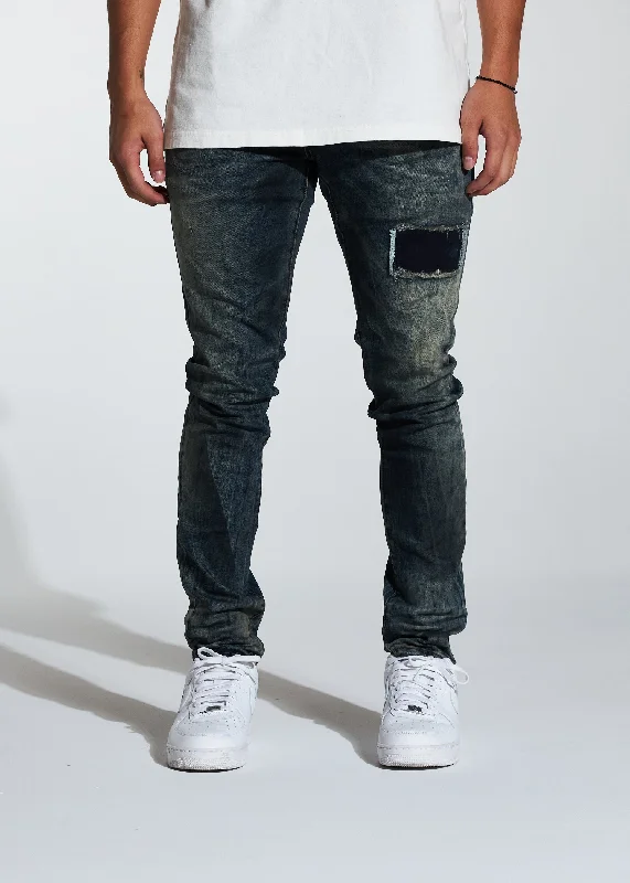 Elegant Straight-Leg Men's JeansAtlantic Denim (Dirty Indigo)