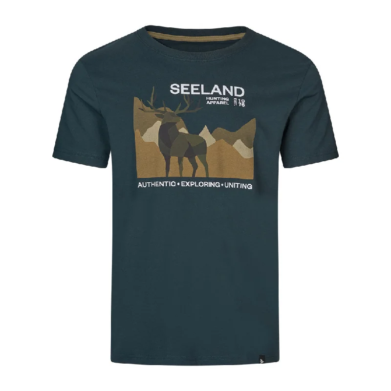 Men's Shirts with Tab CollarsSeeland Fragment T-Shirt