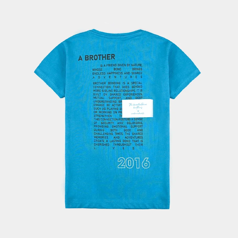 Men's Shirts with Single-Breasted DesignsBoys Cotton Jersey T-Shirt H/S Brother