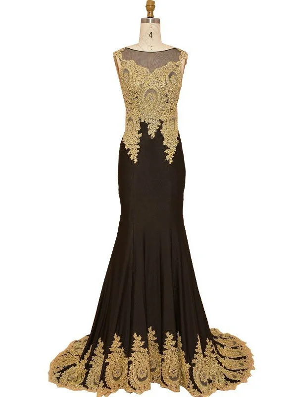 women's striped dressesMermaid Evening Dresses Formal Gown