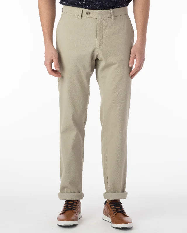 Men's Yoga Pants for FlexibilityBallin Pants - Atwater Pima Twill - Stone