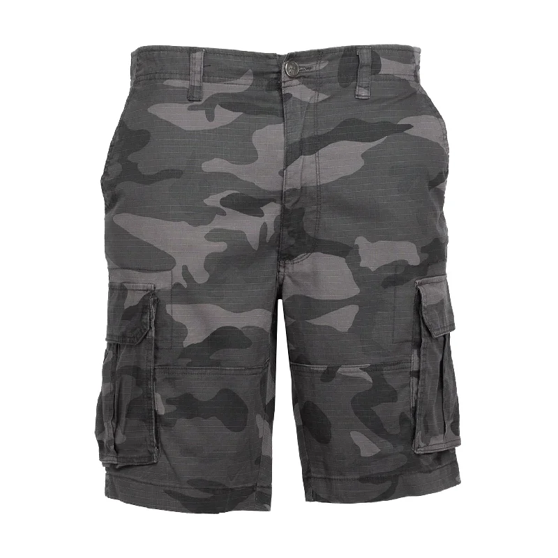 Men's Pants with Back PocketsWoven Twill Ripstop Short - Mens