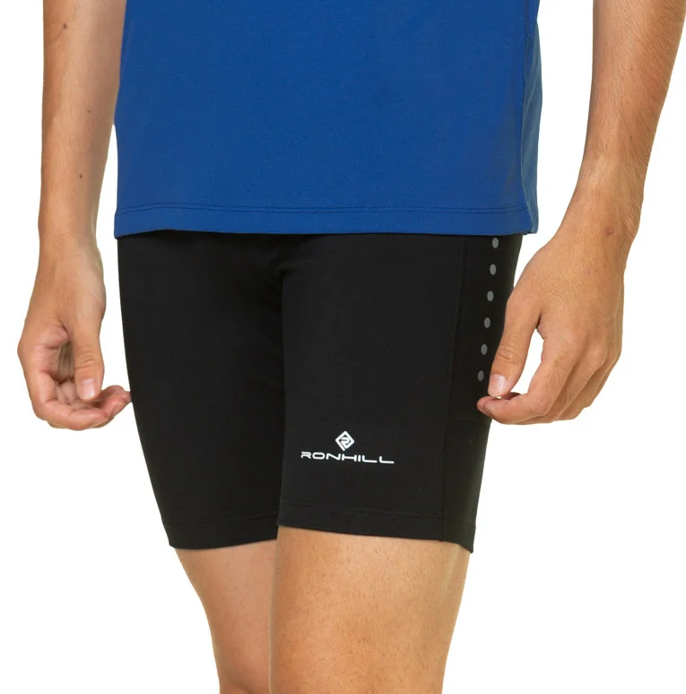 Men's Button-Fly Pants for a Traditional TouchRonhill Core Stretch Mens Short Running Tights - Black