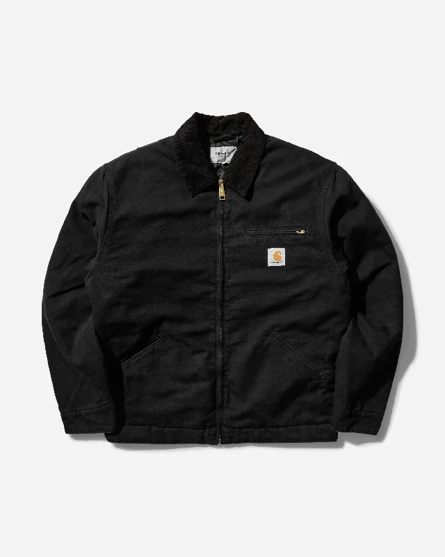 Designer Men's OvercoatsMen's OG Detroit Jacket Black