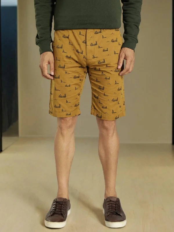 Men's Pants with Hidden ButtonsMen Solid Cotton Shorts