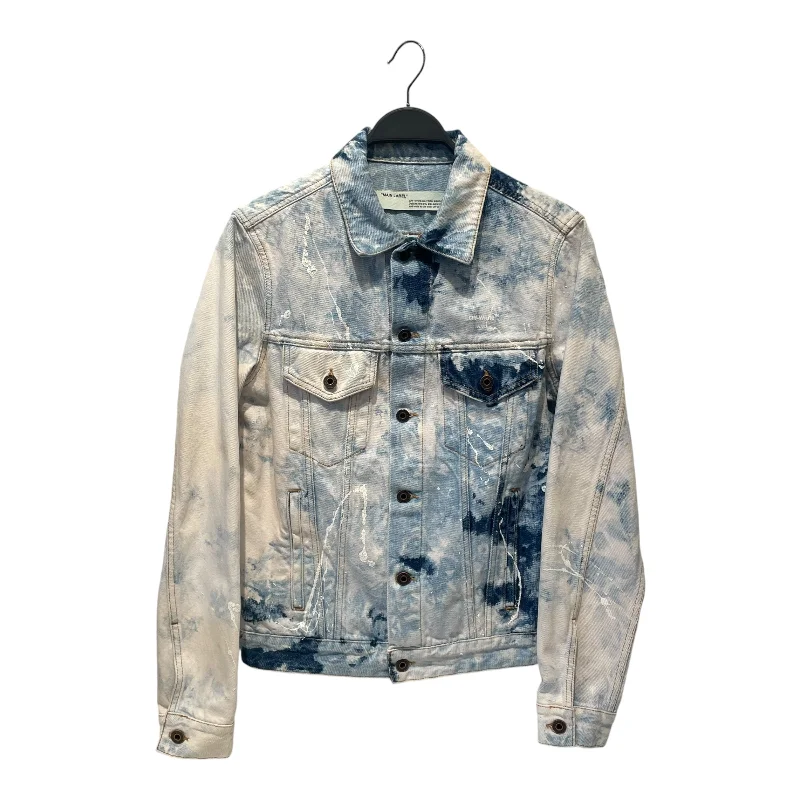 Wash and Wear Men's JeansOFF-WHITE/Denim Jkt/S/Denim/BLU/All Over Print/