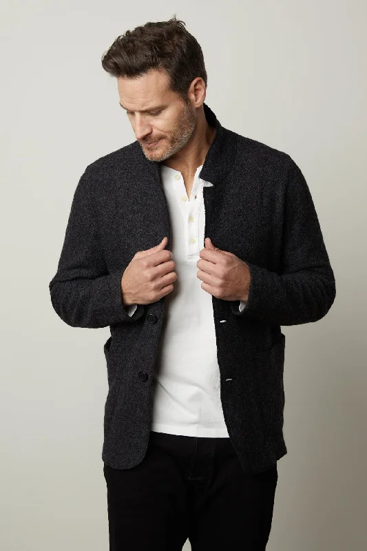 Modern Men's Field JacketsBOWEN BOILED WOOL BLEND JACKET