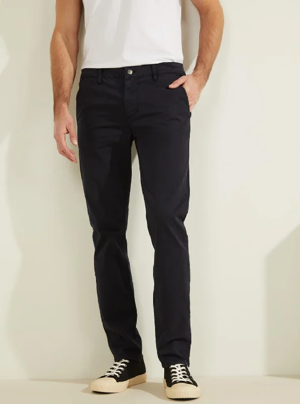 Men's Straight-Leg Jeans for a Classic FitDeep Navy Slim Fit Lonita Twill Chino Pants Men's Straight-Leg Jeans for a Classic FitDeep Navy Slim Fit Lonita Twill Chino Pants