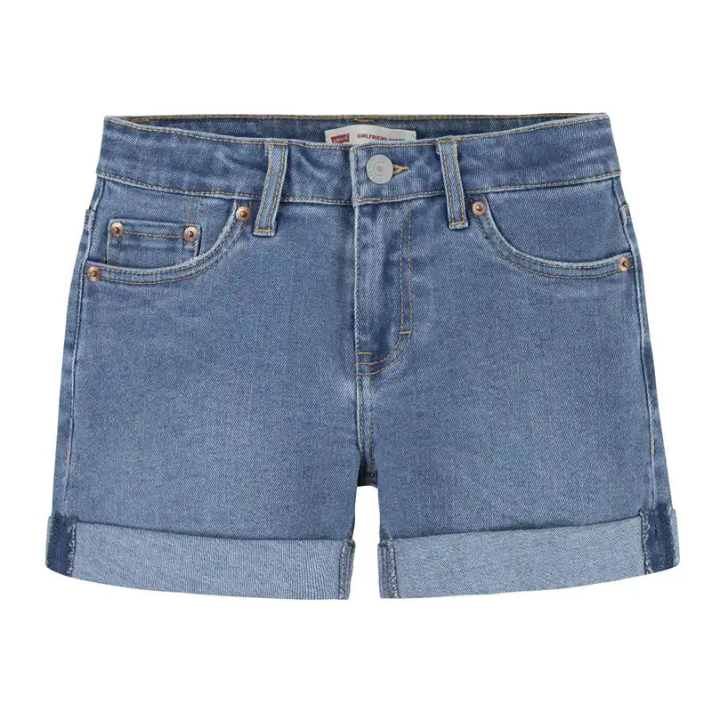 Men's Patterned Pants with Camouflage PrintsLevi's Girlfriend Denim Shorts