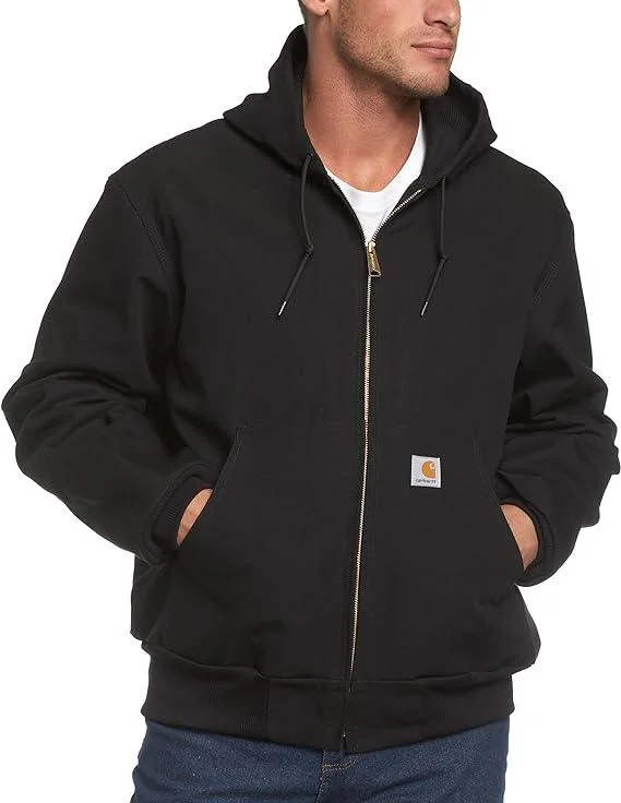 Men's Coats with Ripstop FabricDuck Active Jacket - Black