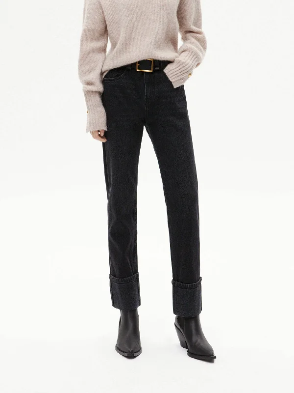 Vintage Men's JeansCotton Turn Up Ankle Jeans