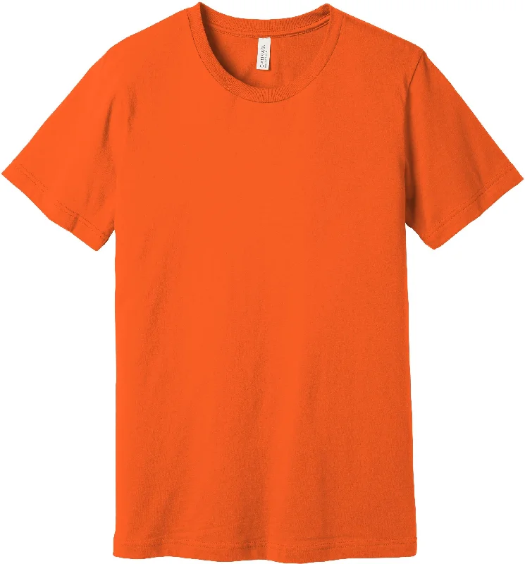 Men's Shirts with Contrast CollarsBELLA+CANVAS Unisex Jersey Short Sleeve Tee - Orange