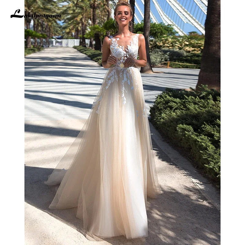 women's formal dressesRoycebridal Lakshmigown Champagne Wedding Dress Lace Appliques Princess Tulle Long Bridal Dress 2021 Receipt Wedding Gowns women's formal dressesRoycebridal Lakshmigown Champagne Wedding Dress Lace Appliques Princess Tulle Long Bridal Dress 2021 Receipt Wedding Gowns