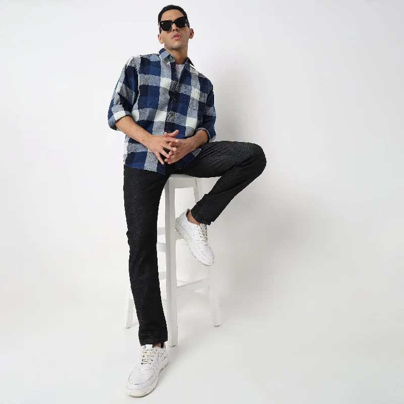 Men's Regular-Fit Shirts for a Classic FitCruiser™ Authentic Indigo Regular Fit Shirt Classic BIG Checks Perfect anytime Men's Regular-Fit Shirts for a Classic FitCruiser™ Authentic Indigo Regular Fit Shirt Classic BIG Checks Perfect anytime