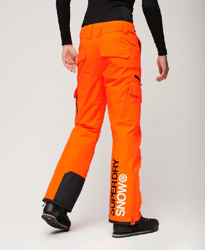 Men's Pants with Adjustable CuffsSki Ultimate Rescue Trousers | Neon Sun Orange