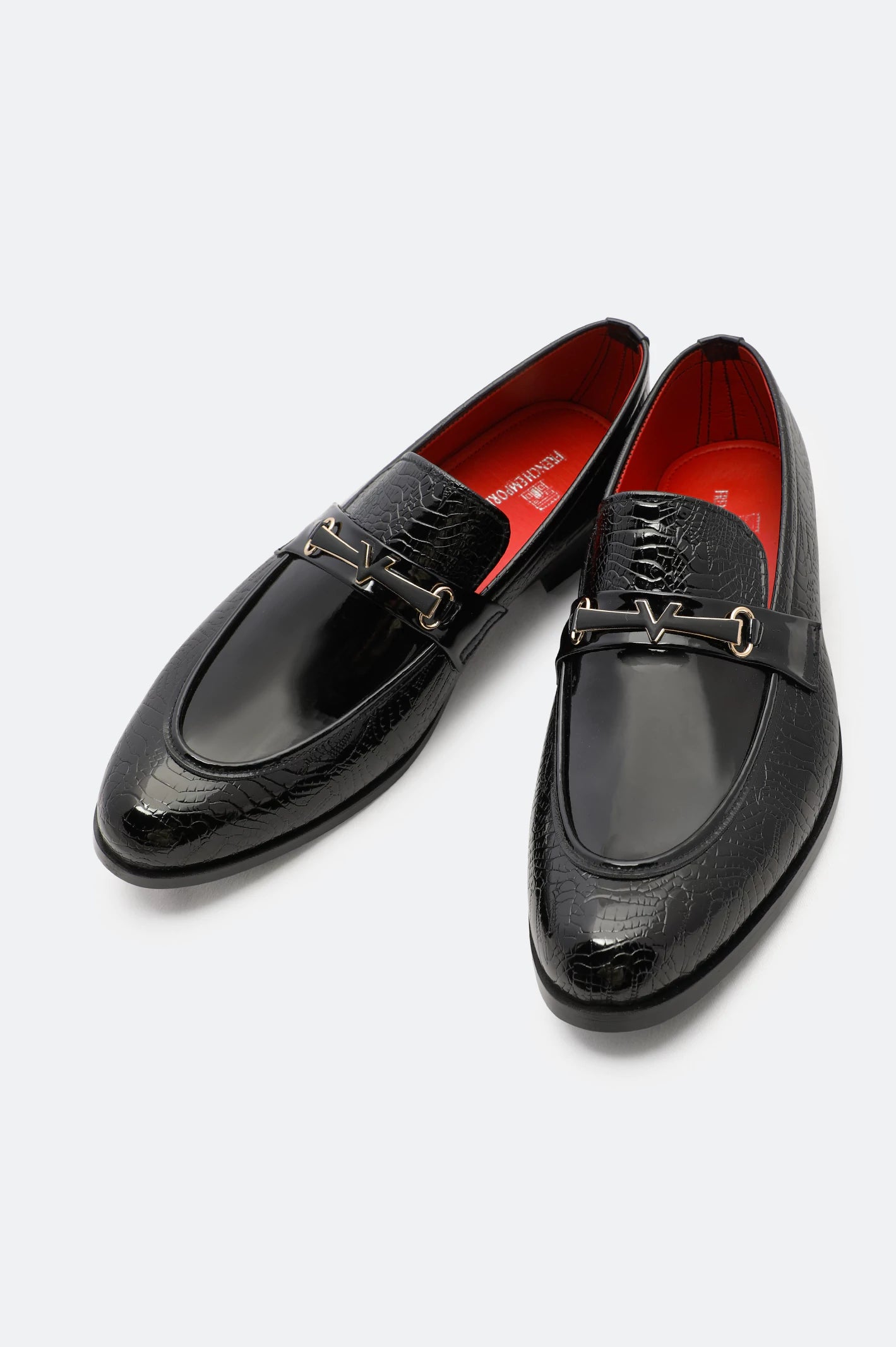 Floor-Length DressBlack Formal Shoes