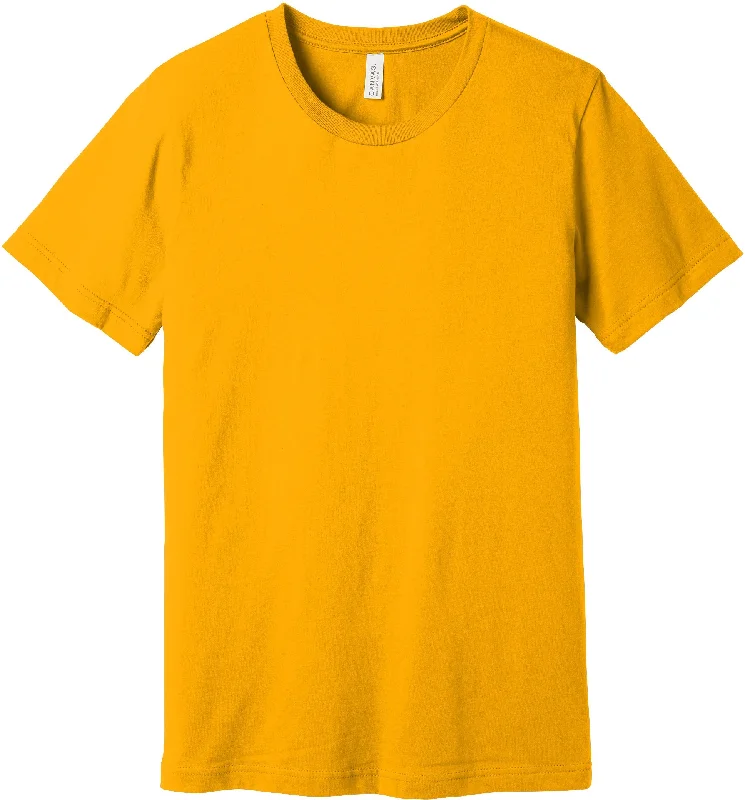 Men's Shirts with Mandarin CollarsBELLA+CANVAS Unisex Jersey Short Sleeve Tee - Gold Men's Shirts with Mandarin CollarsBELLA+CANVAS Unisex Jersey Short Sleeve Tee - Gold
