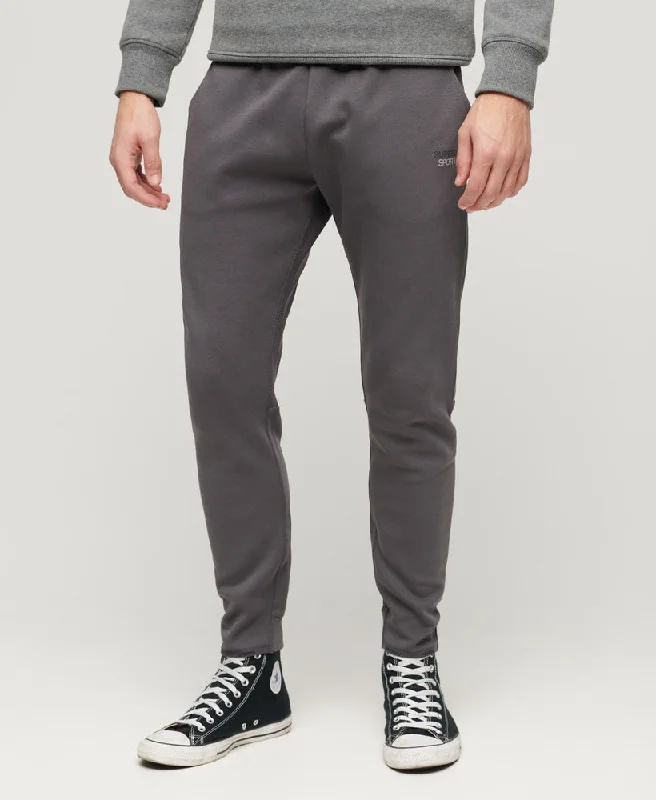 Men's Yoga Pants for FlexibilitySport Tech Tapered Joggers | Dark Slate Grey