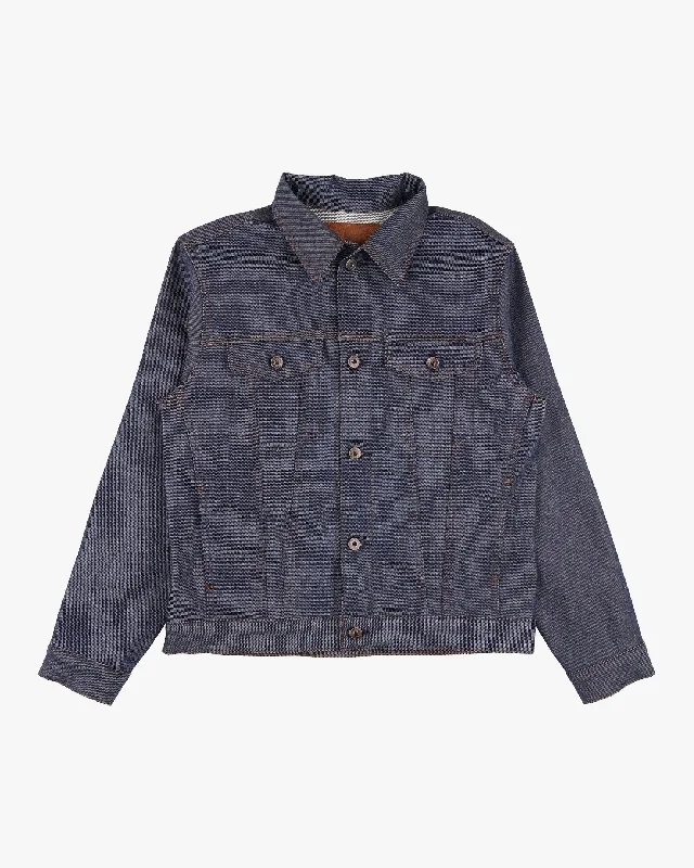 Light Wash Men's JeansNaked & Famous Denim Jacket - Natural Indigo Selvedge