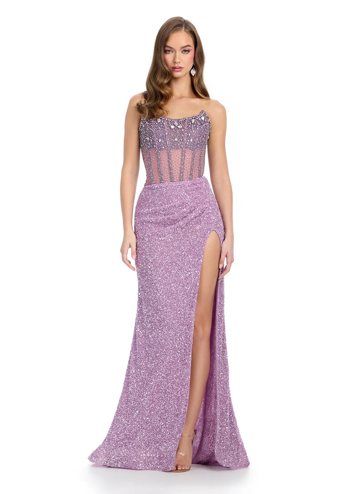 Laced-Up DressGio Gown
