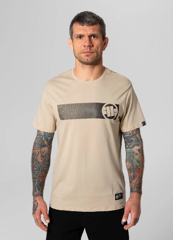 Men's Shirts with Scoop NecksMen's T-Shirt CASINO - Sand