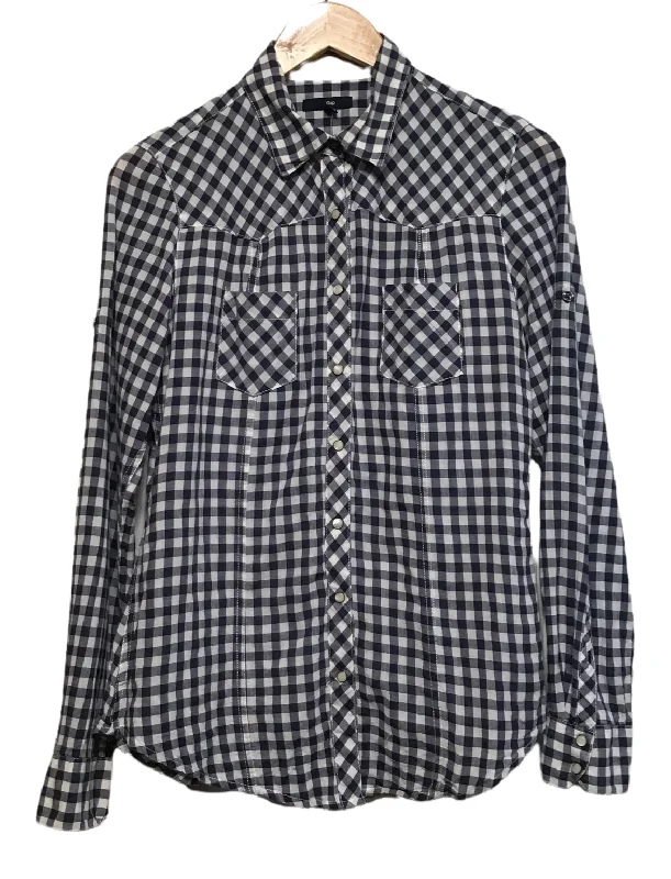 Men's Performance Shirts for Active LifestylesGap Navy Checkered Shirt (Size M)
