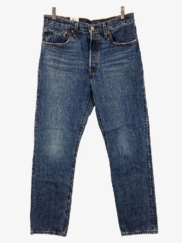 Men's Jeans for a Night OutLevi's Baggy Washed Denim Jeans Size 12