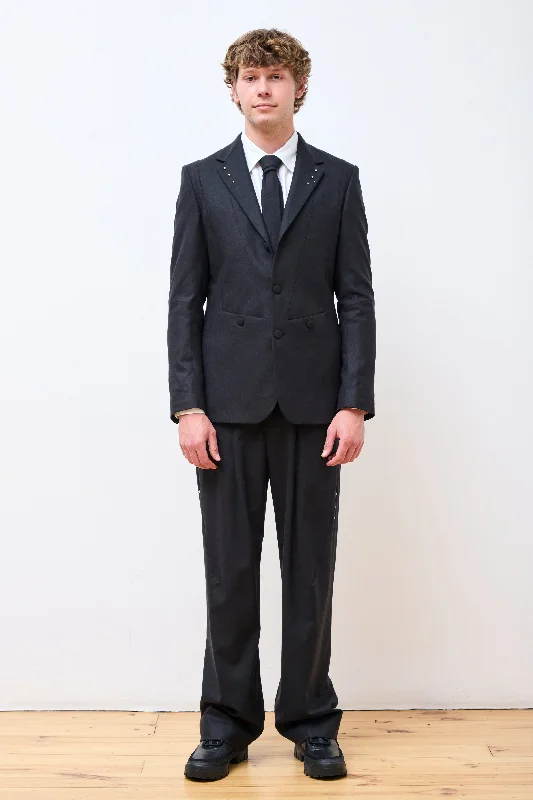 Men's Coats with Quilted LiningAsset Blazer Shungite Black