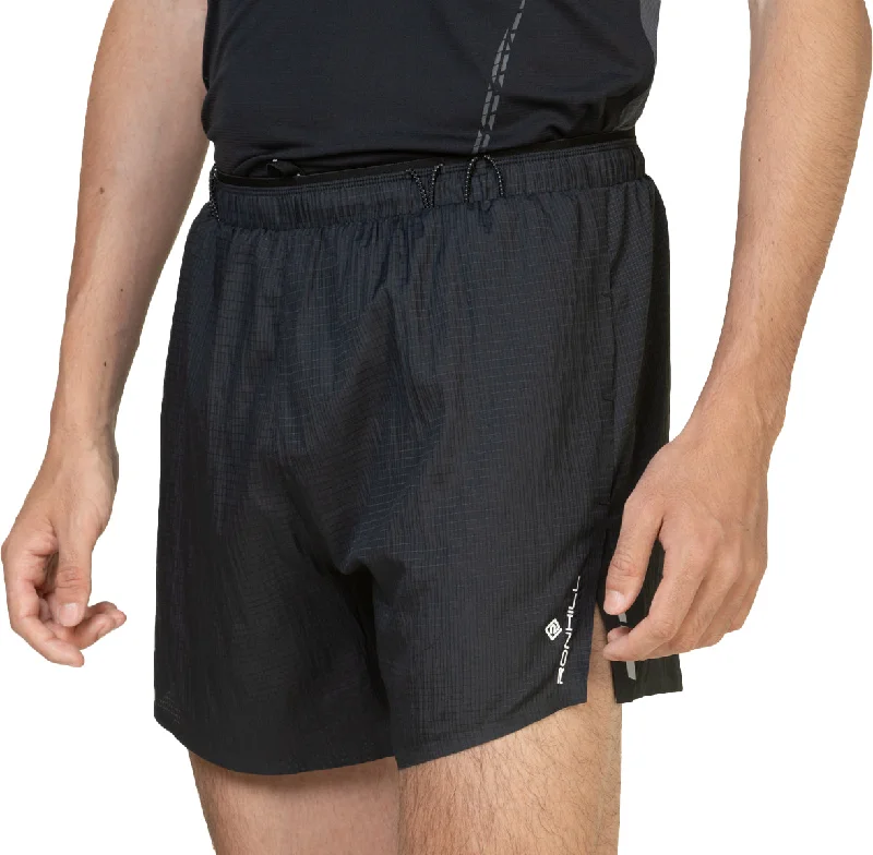 Men's Low-Waisted Pants for a Casual VibeRonhill Tech Race 5 Inch Mens Running Shorts - Black