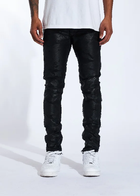 XXXL Men's JeansRaf Denim (Black Wax)