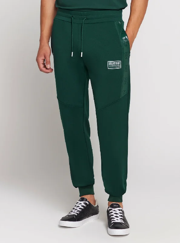 Men's Pants with Hidden PocketsGreen Gaston Cuffed Pants