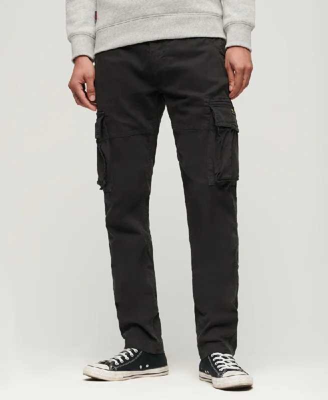 Men's Patterned Pants with ChecksCore Cargo Pant | Washed Black