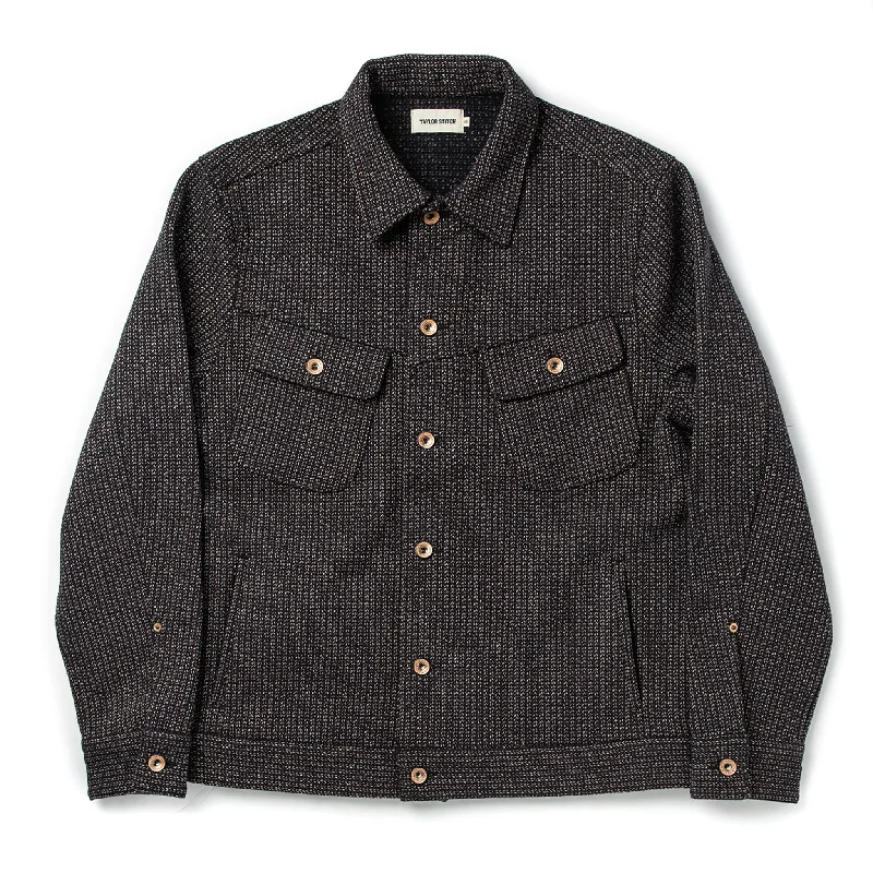 Modern Men's Field JacketsThe Long Haul Jacket in Wool Beach Cloth