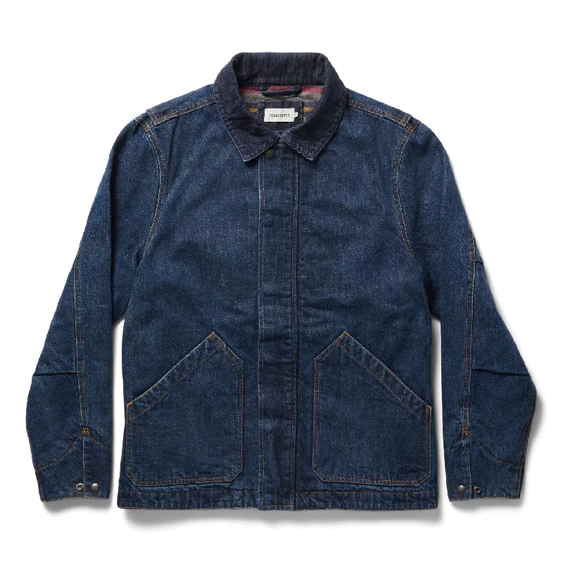 Winter-Ready Men's CoatsThe Workhorse Jacket in Marlowe Wash Denim